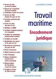 Couverture de l’ouvrage Travail maritime - Encadrement administratif