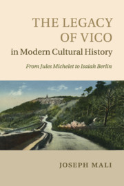Couverture de l’ouvrage The Legacy of Vico in Modern Cultural History