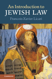 Couverture de l’ouvrage An Introduction to Jewish Law