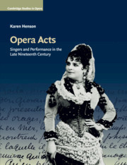 Couverture de l’ouvrage Opera Acts