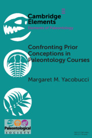 Cover of the book Confronting Prior Conceptions in Paleontology Courses