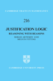 Cover of the book Justification Logic