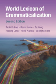 Cover of the book World Lexicon of Grammaticalization
