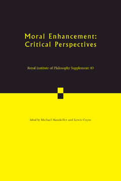Couverture de l’ouvrage Moral Enhancement