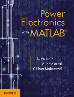 Couverture de l’ouvrage Power Electronics with MATLAB