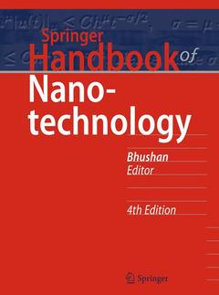 Couverture de l’ouvrage Springer Handbook of Nanotechnology