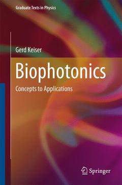 Couverture de l’ouvrage Biophotonics