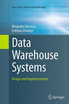 Couverture de l’ouvrage Data Warehouse Systems