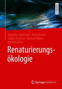 Cover of the book Renaturierungsökologie
