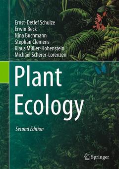 Couverture de l’ouvrage Plant Ecology