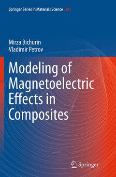 Couverture de l’ouvrage Modeling of Magnetoelectric Effects in Composites