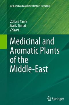 Couverture de l’ouvrage Medicinal and Aromatic Plants of the Middle-East
