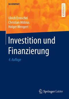 Couverture de l’ouvrage Investition und Finanzierung
