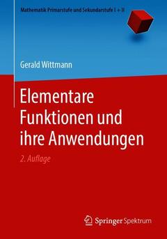 Couverture de l’ouvrage Elementare Funktionen und ihre Anwendungen