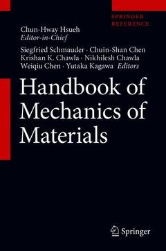 Couverture de l’ouvrage Handbook of Mechanics of Materials