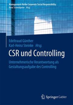 Cover of the book CSR und Controlling