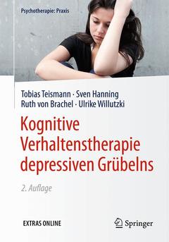 Couverture de l’ouvrage Kognitive Verhaltenstherapie depressiven Grübelns