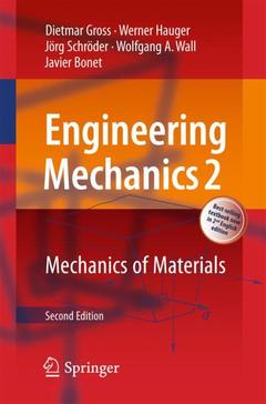 Couverture de l’ouvrage Engineering Mechanics 2