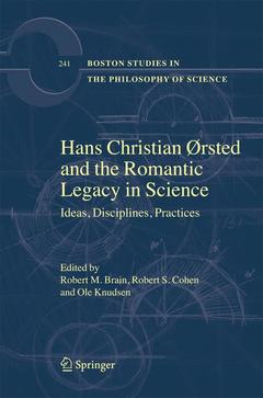 Cover of the book Hans Christian Ørsted and the Romantic Legacy in Science