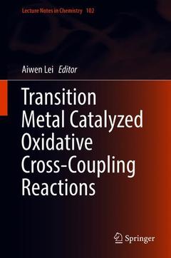 Cover of the book Transition Metal Catalyzed Oxidative Cross-Coupling Reactions