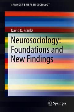 Cover of the book Neurosociology: Fundamentals and Current Findings