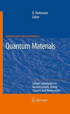 Couverture de l’ouvrage Quantum Materials, Lateral Semiconductor Nanostructures, Hybrid Systems and Nanocrystals
