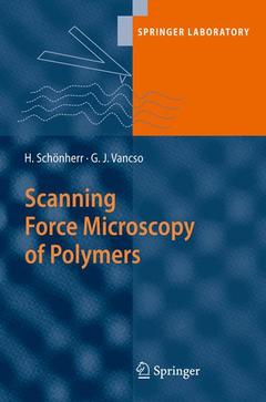 Couverture de l’ouvrage Scanning Force Microscopy of Polymers