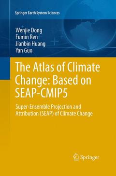 Couverture de l’ouvrage The Atlas of Climate Change: Based on SEAP-CMIP5