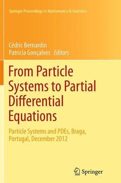 Couverture de l’ouvrage From Particle Systems to Partial Differential Equations