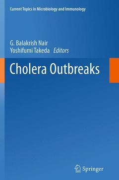 Couverture de l’ouvrage Cholera Outbreaks