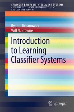 Couverture de l’ouvrage Introduction to Learning Classifier Systems