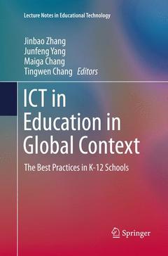 Couverture de l’ouvrage ICT in Education in Global Context