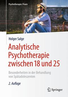 Couverture de l’ouvrage Analytische Psychotherapie zwischen 18 und 25