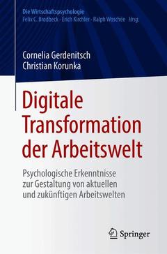 Couverture de l’ouvrage Digitale Transformation der Arbeitswelt 