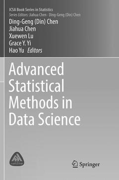 Cover of the book Advanced Statistical Methods in Data Science