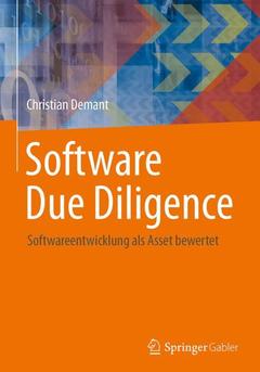 Couverture de l’ouvrage Software Due Diligence