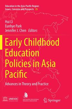 Couverture de l’ouvrage Early Childhood Education Policies in Asia Pacific