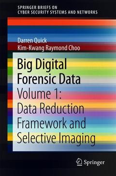 Couverture de l’ouvrage Big Digital Forensic Data