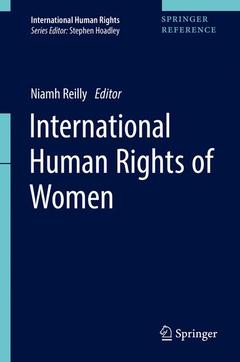 Couverture de l’ouvrage International Human Rights of Women