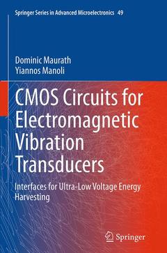 Cover of the book CMOS Circuits for Electromagnetic Vibration Transducers