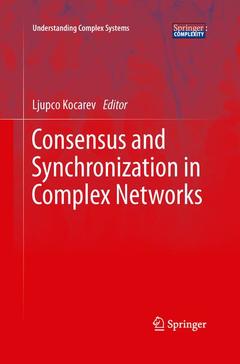 Cover of the book Consensus and Synchronization in Complex Networks
