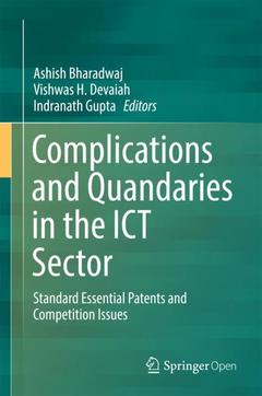 Couverture de l’ouvrage Complications and Quandaries in the ICT Sector