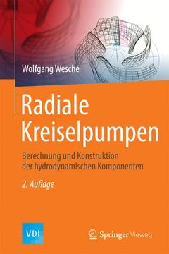 Couverture de l’ouvrage Radiale Kreiselpumpen