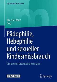 Couverture de l’ouvrage Pädophilie, Hebephilie und sexueller Kindesmissbrauch