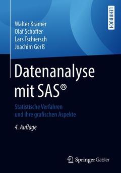 Couverture de l’ouvrage Datenanalyse mit SAS®