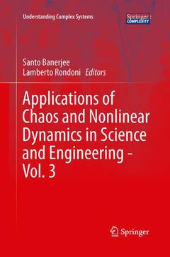 Couverture de l’ouvrage Applications of Chaos and Nonlinear Dynamics in Science and Engineering - Vol. 3