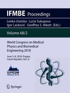 Couverture de l’ouvrage World Congress on Medical Physics and Biomedical Engineering 2018