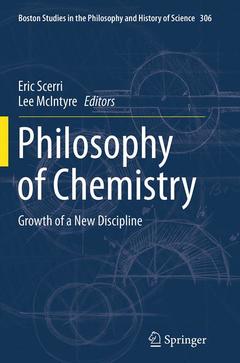 Couverture de l’ouvrage Philosophy of Chemistry