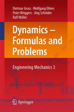 Couverture de l’ouvrage Dynamics – Formulas and Problems