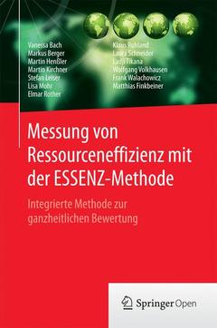 Couverture de l’ouvrage Messung von Ressourceneffizienz mit der ESSENZ-Methode
